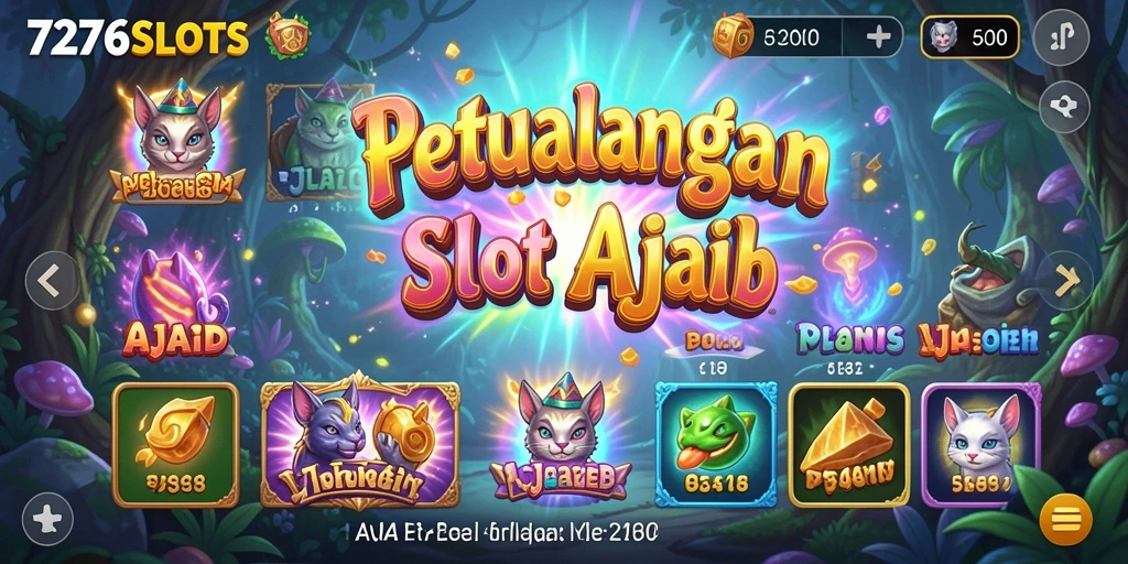 Tampilan gameplay ARPG yang mendebarkan dalam 7276SLOTS.