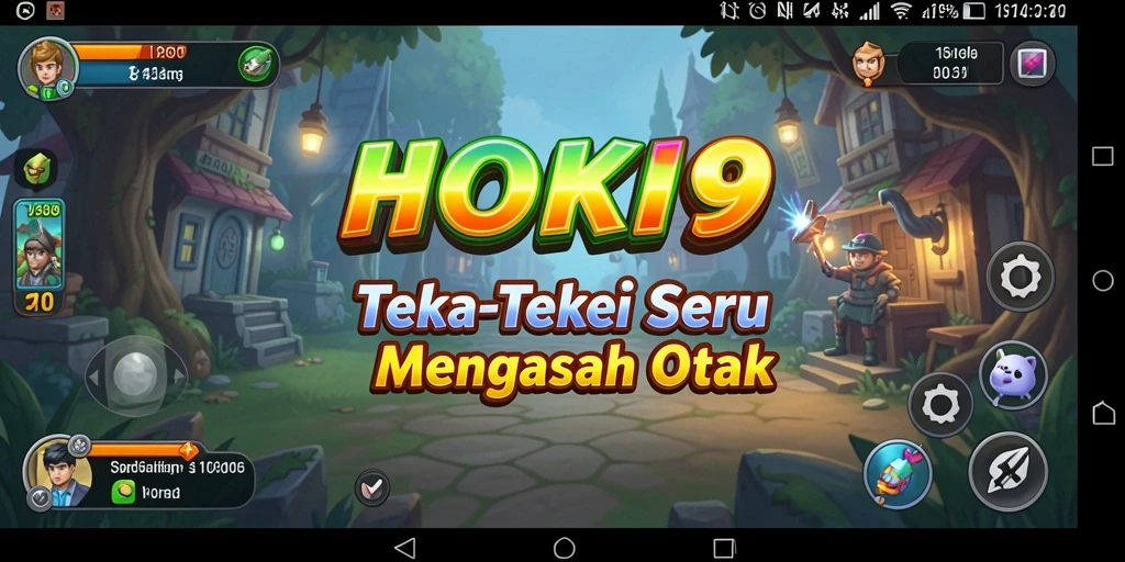 Gameplay seru HOKI9 dengan tantangan puzzle menarik.