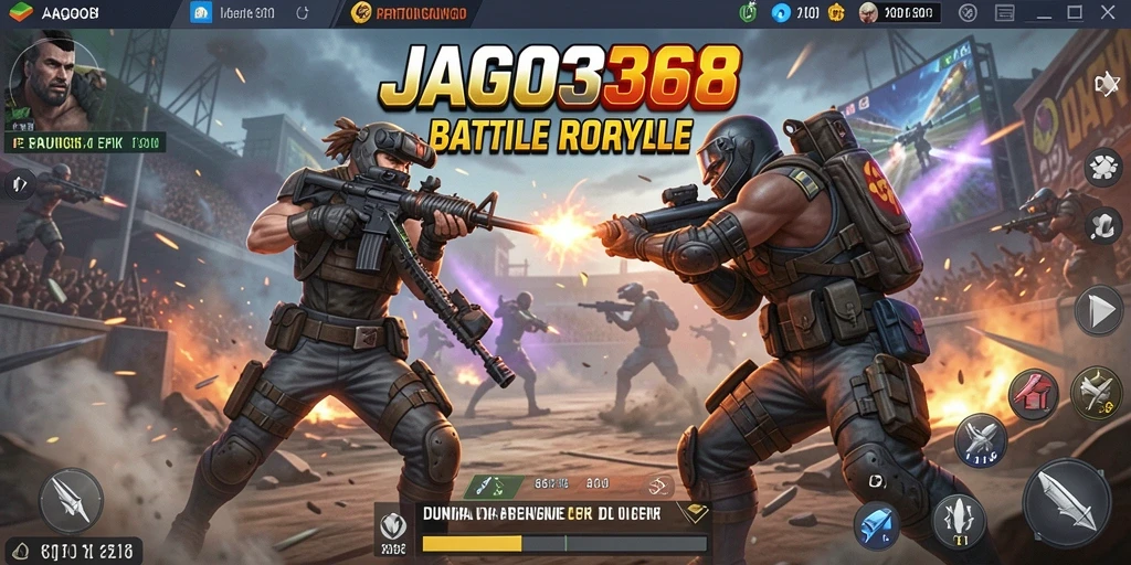 Tangkapan layar dari gameplay JAGO368 yang menegangkan dan mendebarkan.