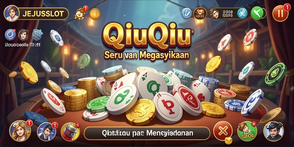 Gameplay seru QiuQiu di JEJUSLOT dengan desain menarik.