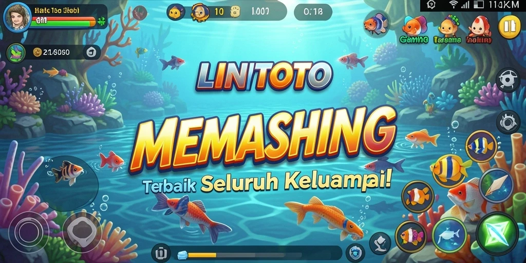 Tampilan gameplay menarik dari <strong>LINITOTO</strong> yang menunjukkan momen memancing seru.