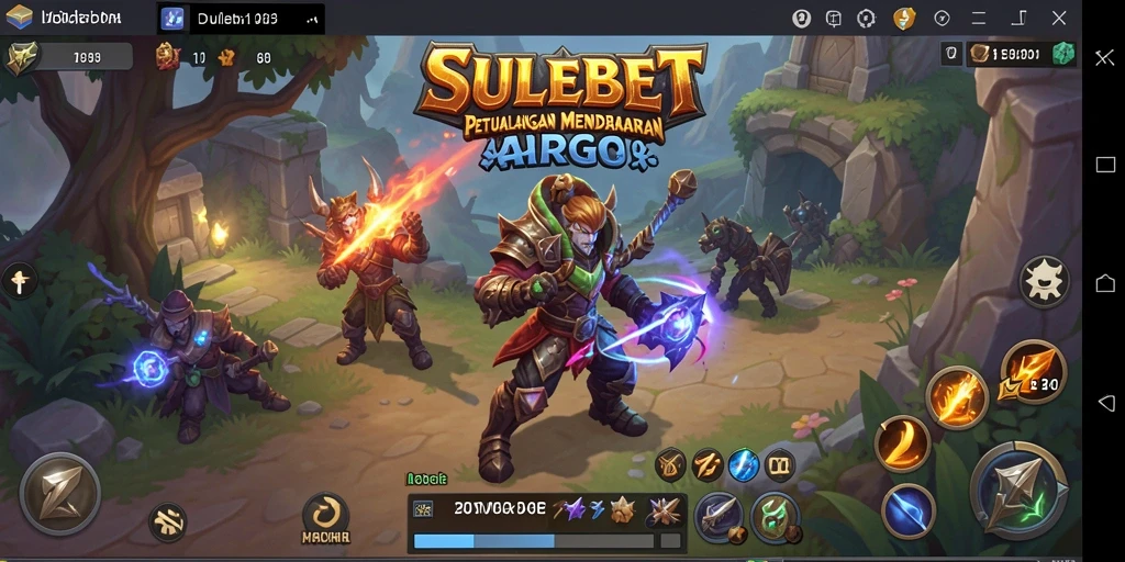 Tampilan gameplay SULEBET yang menarik dan penuh aksi dalam dunia ARPG.