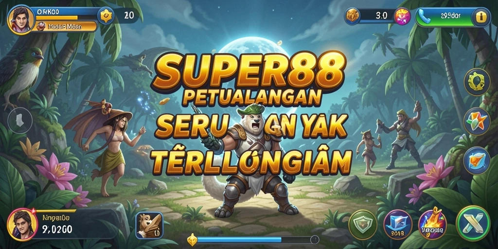 Screenshot gameplay SUPER88 menampilkan petualangan yang mendebarkan.