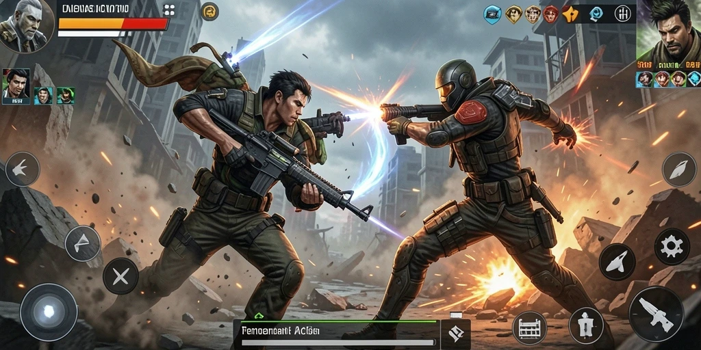 Tampilan gameplay T6 yang seru dan menegangkan dalam dunia Action.